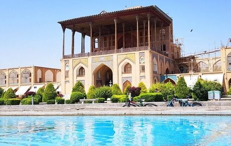 کاخ عالی‌قاپو اصفهان روز پنجشنبه ۳۰ فروردین تعطیل است