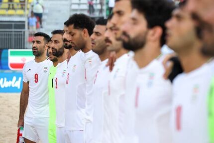 تیم ملی فوتبال ساحلی با باخت به یک چهارم نهایی جام جهانی رسید