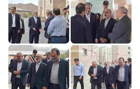 بازدید میدانی مدیرعامل بانک مسکن از روند پیشرفت پروژه ۶۰۰ واحدی غدیر در کوی کوثر اراک
