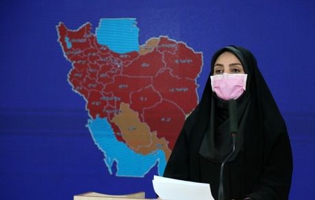 آخرین آمار کرونا در ایران: فوت ۱۵۳ بیمار در شبانه روز گذشته