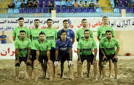 قهرمانی زودهنگام نماینده یزد در لیگ برتر فوتبال ساحلی