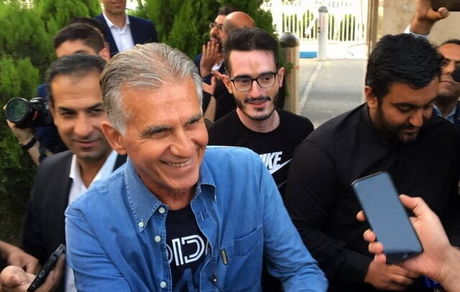 کارلوس کی‌روش به تهران رسید