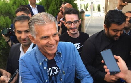 کارلوس کی‌روش به تهران رسید