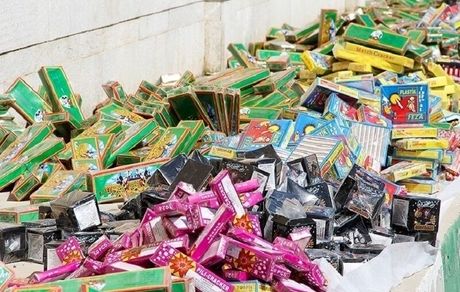 کشف ۱۲ هزار عدد موادمحترقه