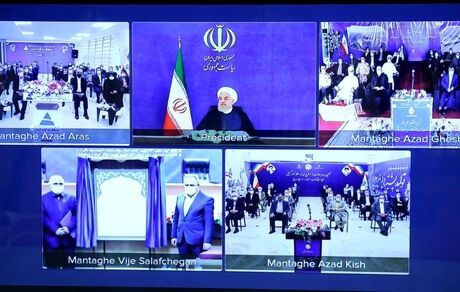 رییس‌جمهور، ۳۹ طرح سازمان مناطق آزاد و ویژه اقتصادی را افتتاح کرد