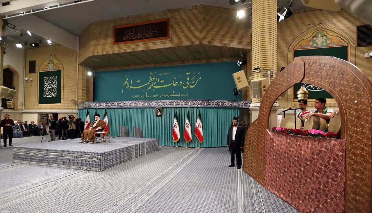 جامعه ورزش با رهبر انقلاب