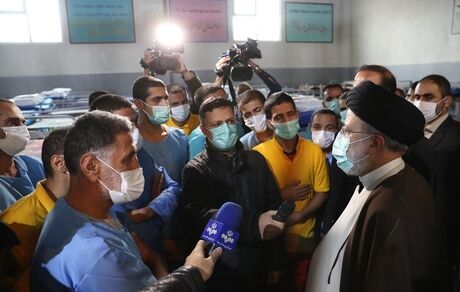 بازدید رئیس جمهور از مرکز نگهداری، درمان و کاهش آسیب سروش