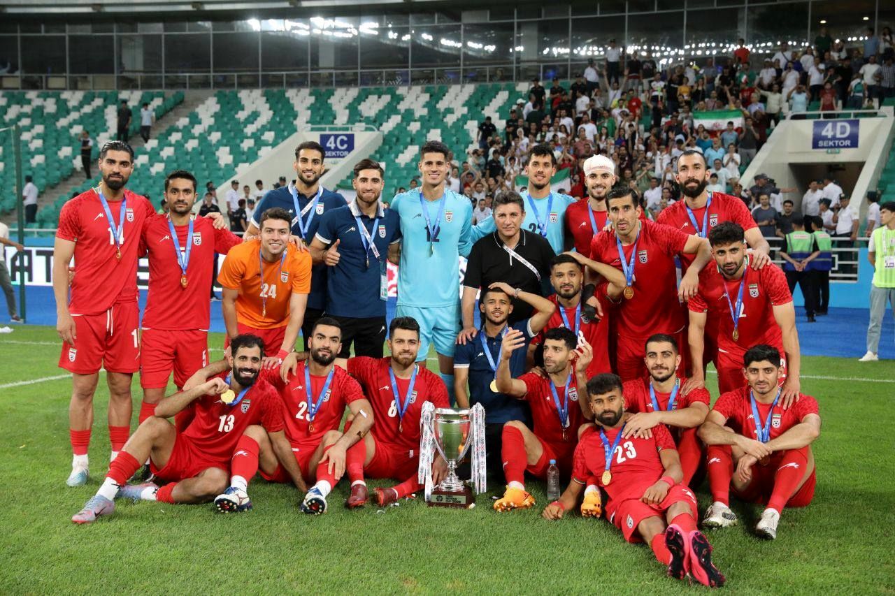 قهرمانی تیم ملی ایران در تورنمنت کافا از دید دوربین