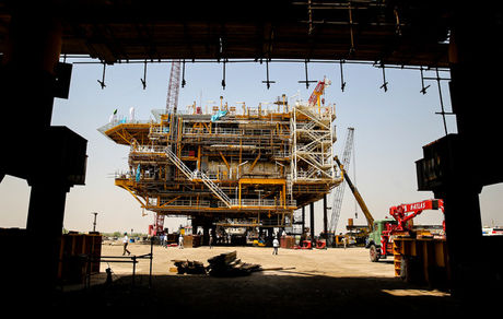 رشد چشمگیر ظرفیت برداشت روزانه گاز در فاز ۱۱ میدان گازی پارس جنوبی بیش از ۲۲ میلیون مترمکعب