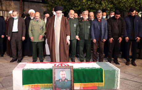 رهبر انقلاب امروز نماز را بر پیکر سردار شهید سید رضی موسوی اقامه خواهندکرد