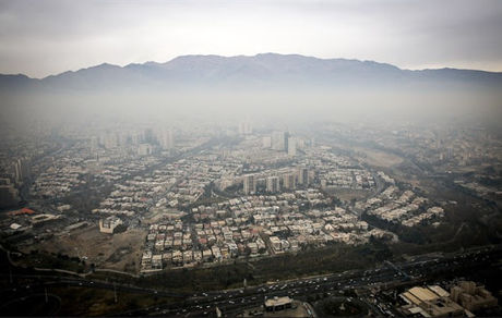 کاهش کیفیت هوای پایتخت طی روز جاری