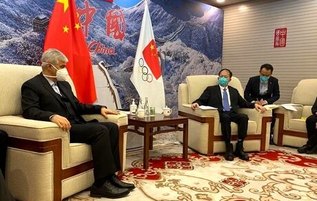 همکاری ورزشی ایران و چین انجام می‌شود