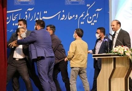 محکومیت هتک حرمت در مراسم معارفه استاندار آذربایجان شرقی