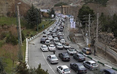 باز هم جاده چالوس باز هم اعمال محدودیت‌های ترافیکی