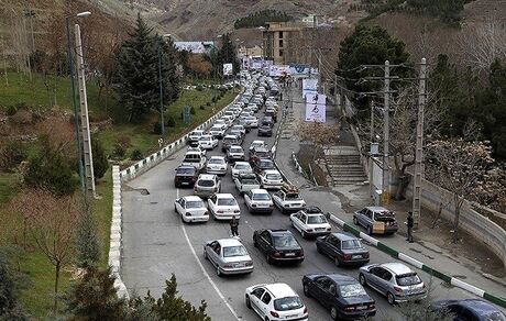 باز هم جاده چالوس باز هم اعمال محدودیت‌های ترافیکی