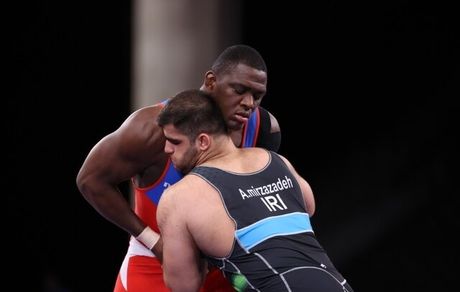 شانس کسب مدال کشتی فرنگی به حریف کوبایی باخت