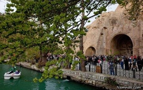 اماکن تاریخی کرمانشاه ۱۳ بدر تعطیل است