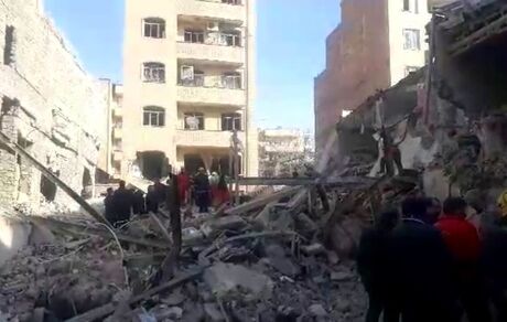 انفجار موادمحترقه عامل احتمالی حادثه تخریب چند خانه در تبریز