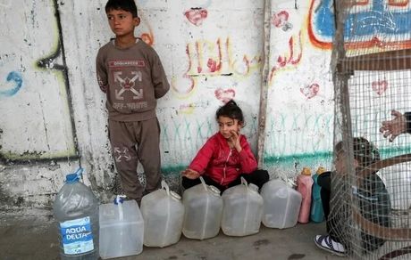 کمبود شدید آب و موادغذایی در غره