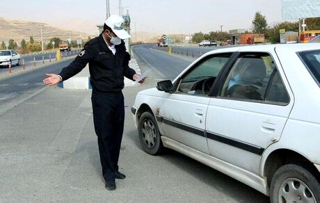 استمرار محدودیت‌های کرونایی تردد در جاده‌ها