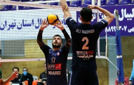 برد آذرباتری برابر مدعی قهرمانی / شهرداری ورامین، نماینده قزوین را شکست داد