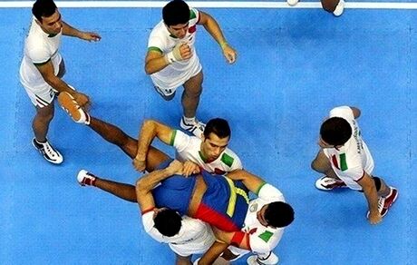 حریفان کبدی ایران در هانگژو مشخص شدند
