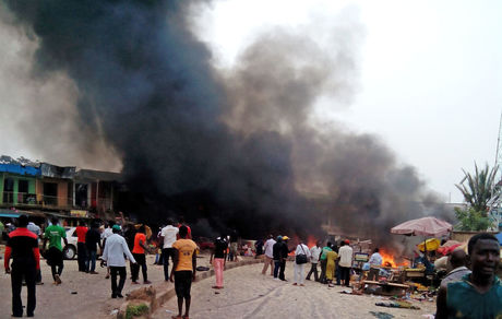 انفجار بمب در مرکز نیجریه، ۲۷ کشته داشت