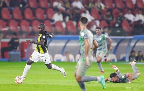 در روز درخشش بنزما، الاتحاد متوقف شد