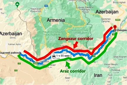 «کریدور زنگزور»، مسیر ترامپ شد! / توافق جمهوری آذربایجان و ارمنستان برای واگذاری ۹۹ ساله یک راه مهم به آمریکا!