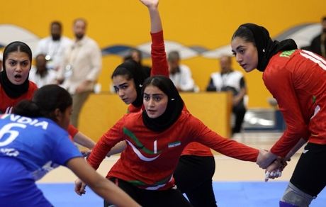 نایب قهرمانی تیم کبدی بانوان ایران در بازیهای آسیایی جوانان