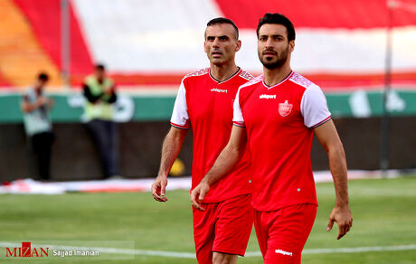 حضور سیدجلال جسینی در باشگاه پرسپولیس
