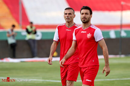 حضور سیدجلال جسینی در باشگاه پرسپولیس