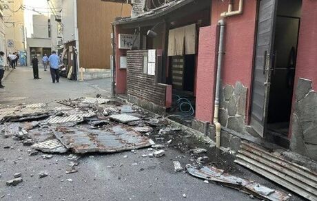 جان باختن ۱۳ نفر در زلزله شدید ژاپن