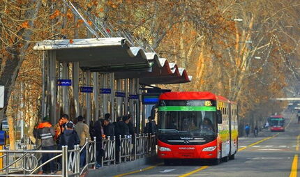 اتوبوس‌های ۱۲ متری در تهران بیشتر می‌شود