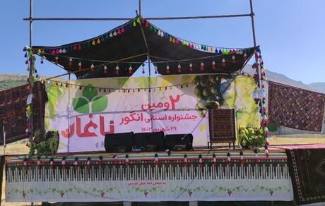 دومین جشنواره انگور در شهر ناغان چهارمحال و بختیاری برگزار شد