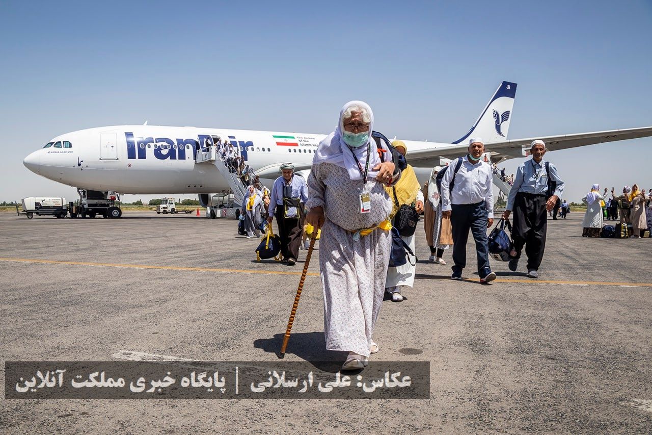 بازگشت حجاج آذربایجان‌غربی از سرزمین وحی