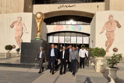 وزیر ورزش از ورزشگاه آزادی بازدید کرد