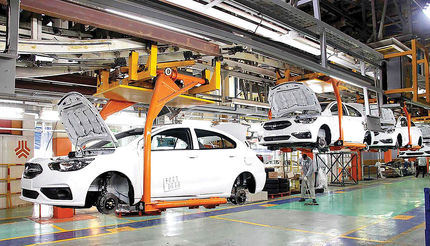 تولید خودرو کاهش یافت