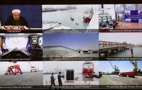 رئیس جمهور، طرح‌های ملی وزارتخانه‌های راه و شهرسازی و ورزش و جوانان را افتتاح کرد