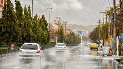 تشدید فعالیت سامانه بارشی در کشور