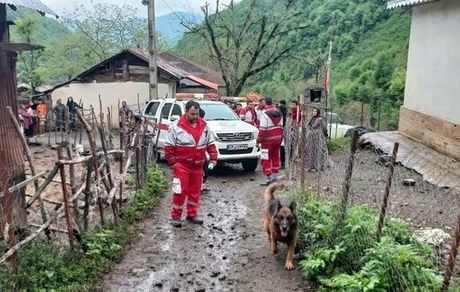 پیدا شدن مرد ۴۰ساله مفقودشده در جنگل‌های صعب‌العبور روستای سیاه‌گل‌چال شهرستان رودسر 