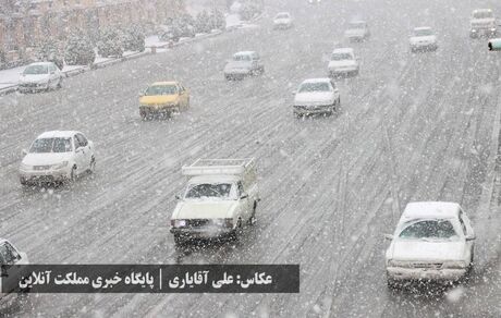 برف و باران در جاده‌های ۲۸ استان کشور