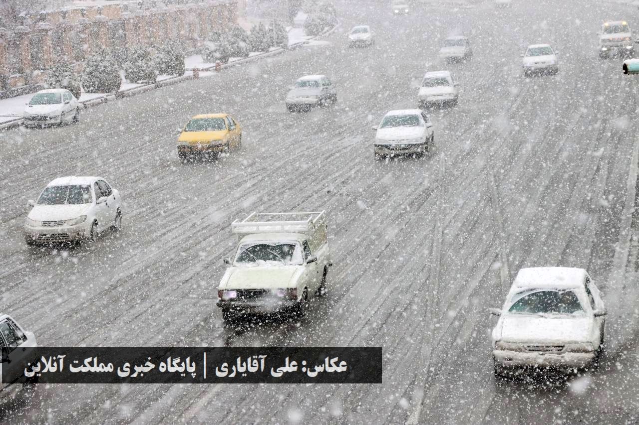 طراوت زمستانی ارومیه با اولین برف سال