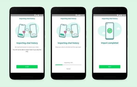 امکان انتقال چت‌های واتس‌اپ بین اندروید و iOS ممکن شد