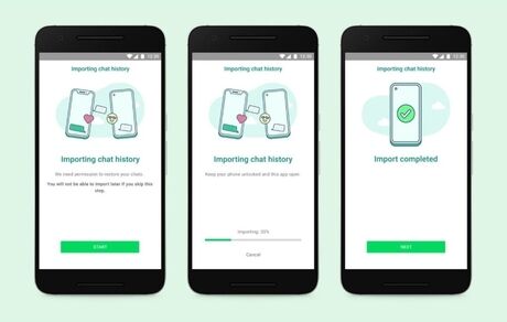 امکان انتقال چت‌های واتس‌اپ بین اندروید و iOS ممکن شد