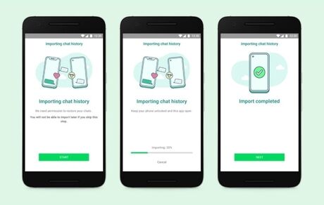 امکان انتقال چت‌های واتس‌اپ بین اندروید و iOS ممکن شد