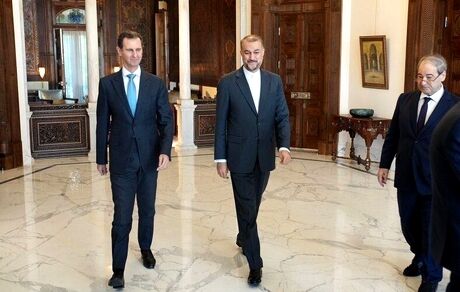 دیدار امیرعبداللهیان با بشار اسد