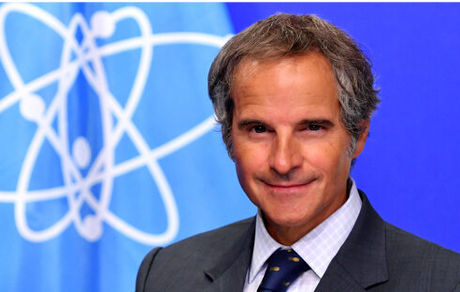 واکنش گروسی به سوالی درباره دیدارش با رئیس‌جمهور ایران