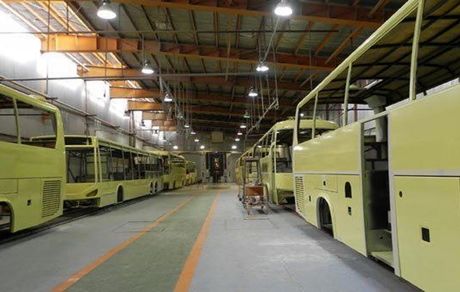 تولید تنها ۵۸۰ دستگاه اتوبوس در سال جاری