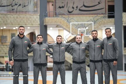 نائب قرمانی تیم ملی کشتی فرنگی ایران در رقابت های قهرمانی جهان